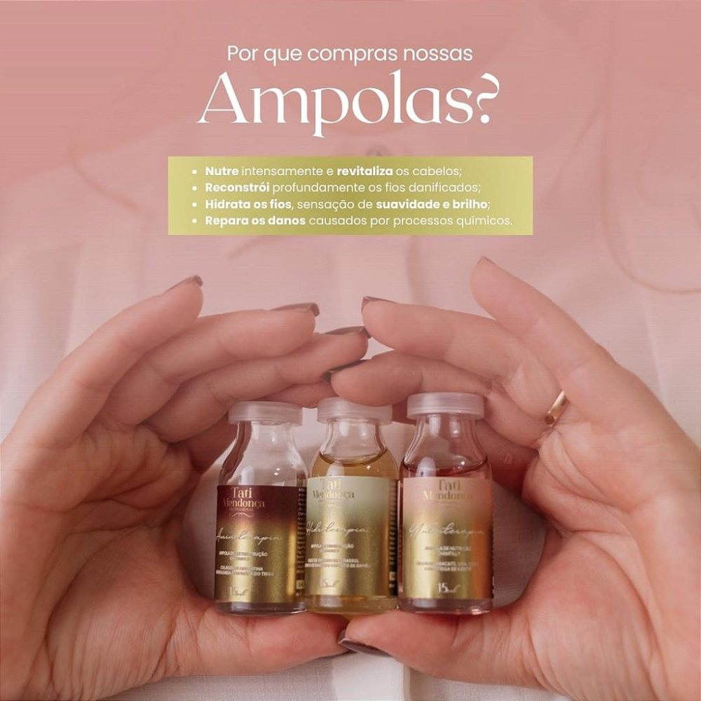 Ampolas de Hidratação - NEW Hidroterapia | 15ml