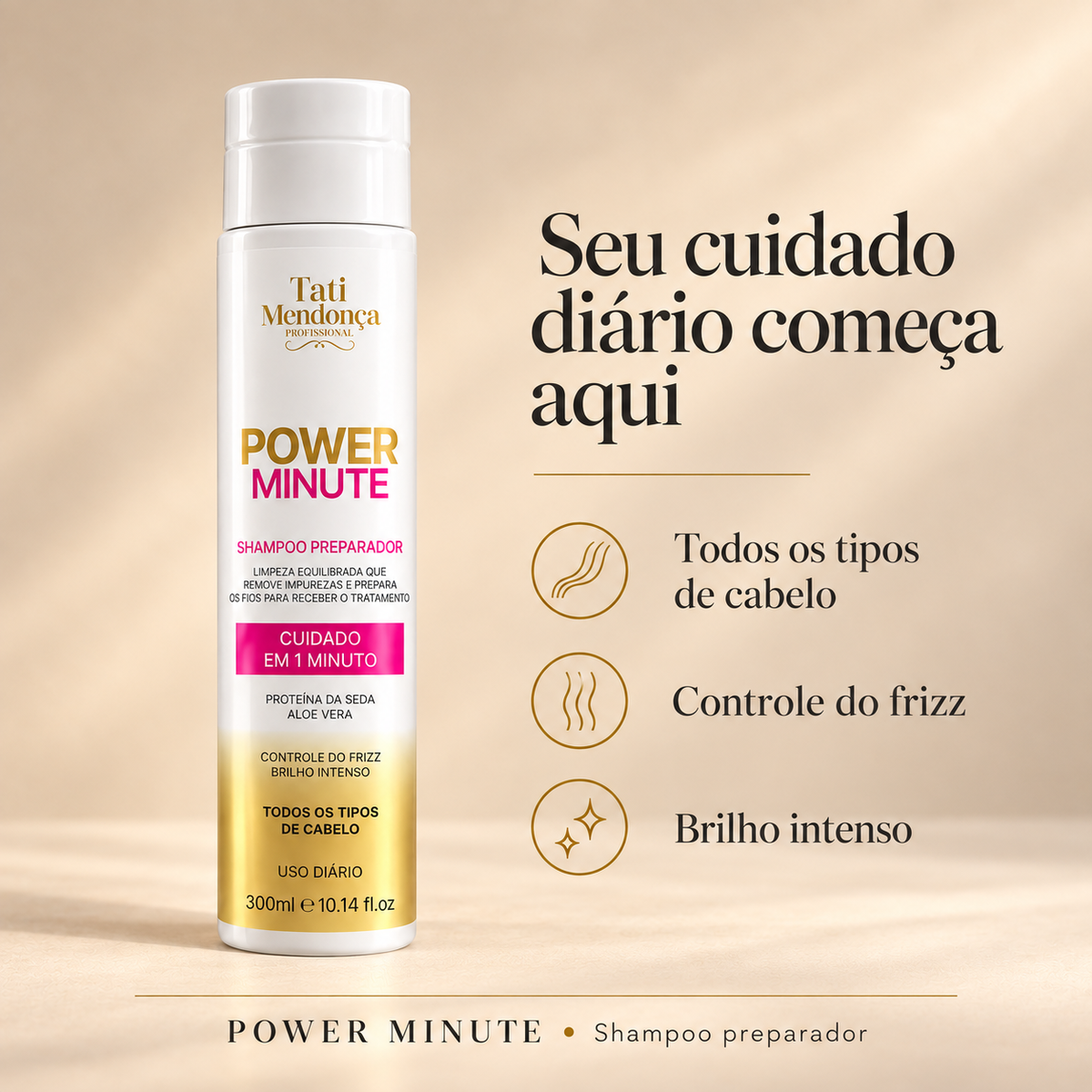 Shampoo Preparador Power Minute — 300 ml