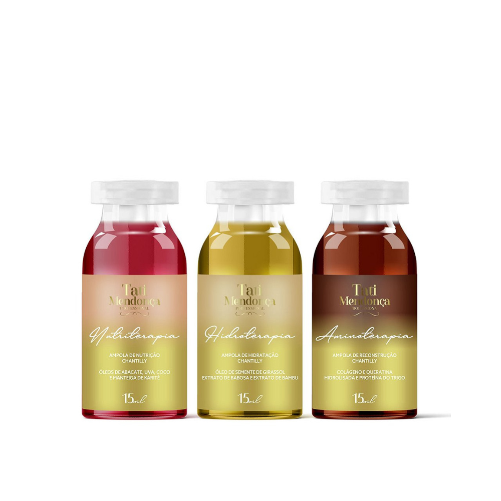 Kit Ampolas New Terapia - Cronograma completo