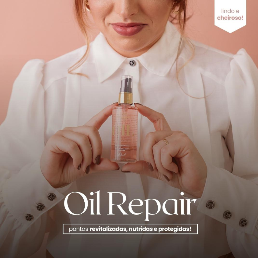 NEW OIL REPAIR Óleo Reparador de Pontas Macadâmia | 60ml