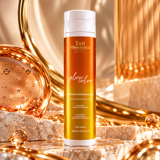 Máscara Condicionadora Glow Color – Manutenção da Cor, Hidratação e Nutrição 300 ml