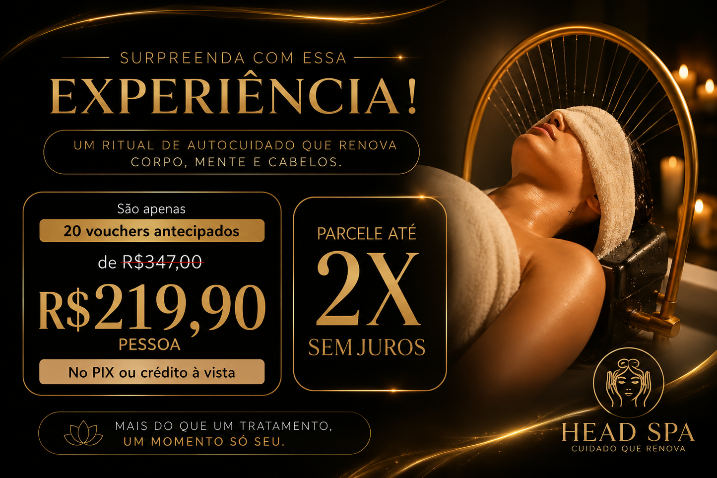 Head Spa Exclusiva | Tati Mendonça