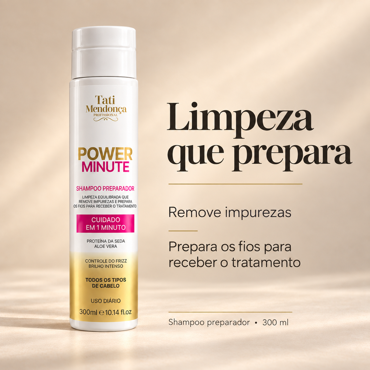 Shampoo Preparador Power Minute — 300 ml