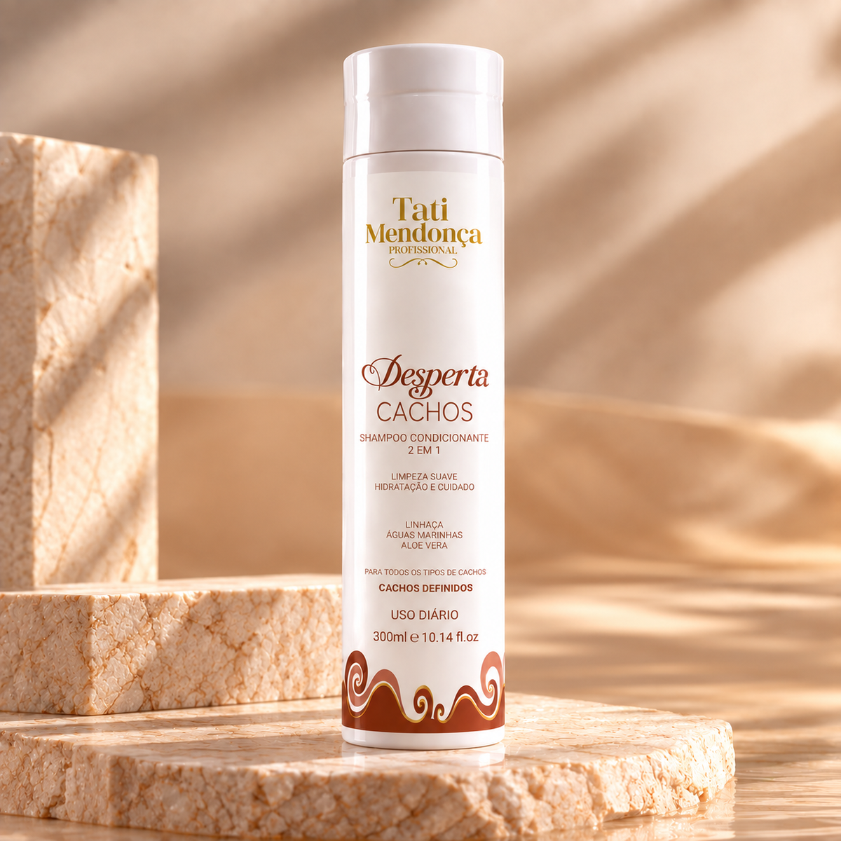 Shampoo Condicionante Desperta Cachos 2 em 1 – Limpeza Suave, Hidratação e Cuidado
