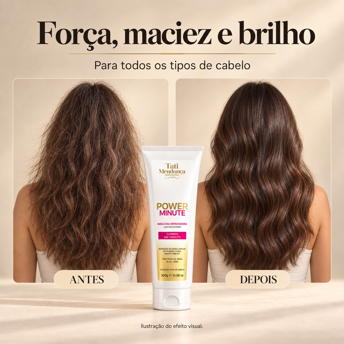 Máscara Reparadora Power Minute — 300 g